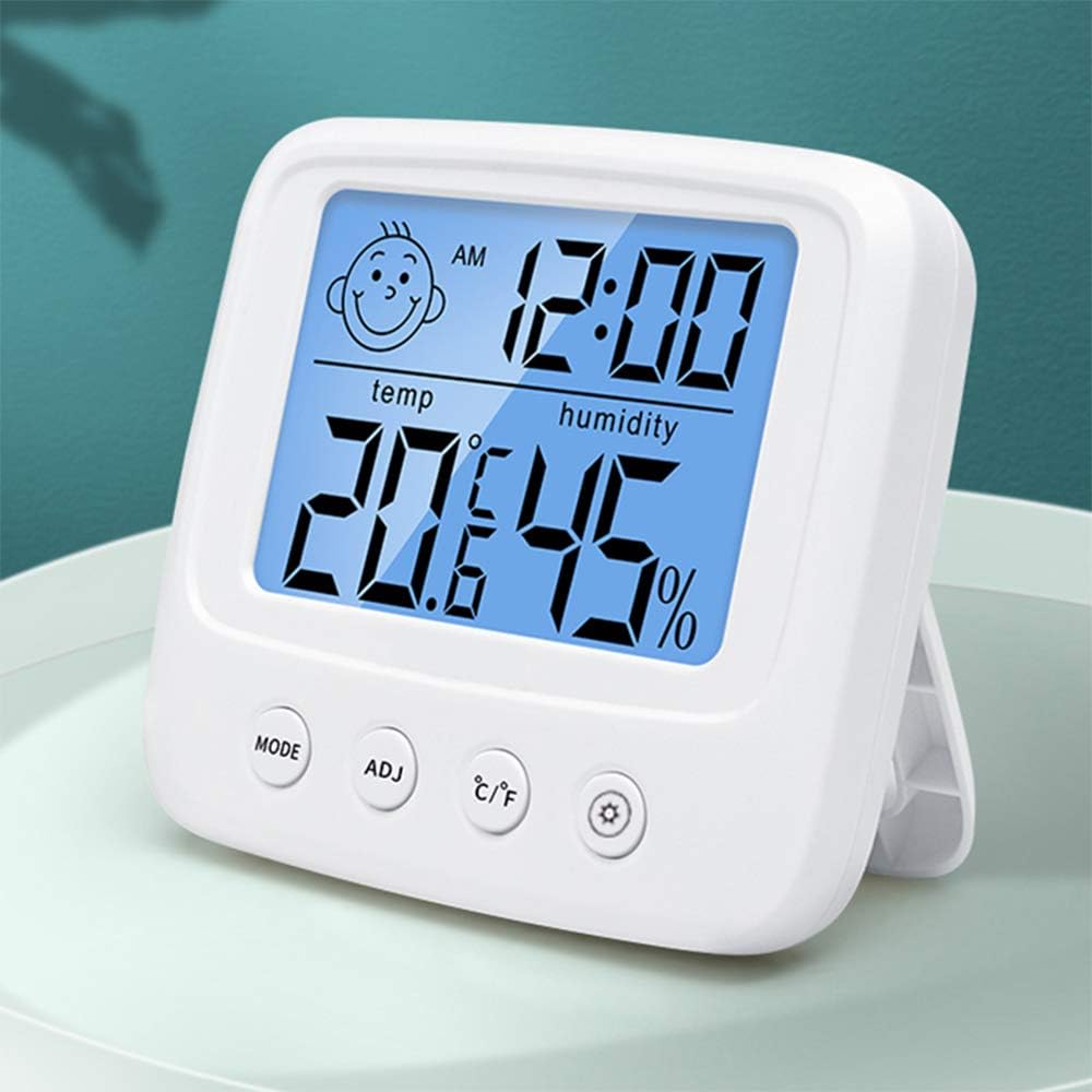 Digital Hygrometer Indoor Thermometer Room Thermometer and Humidity Gauge with T...