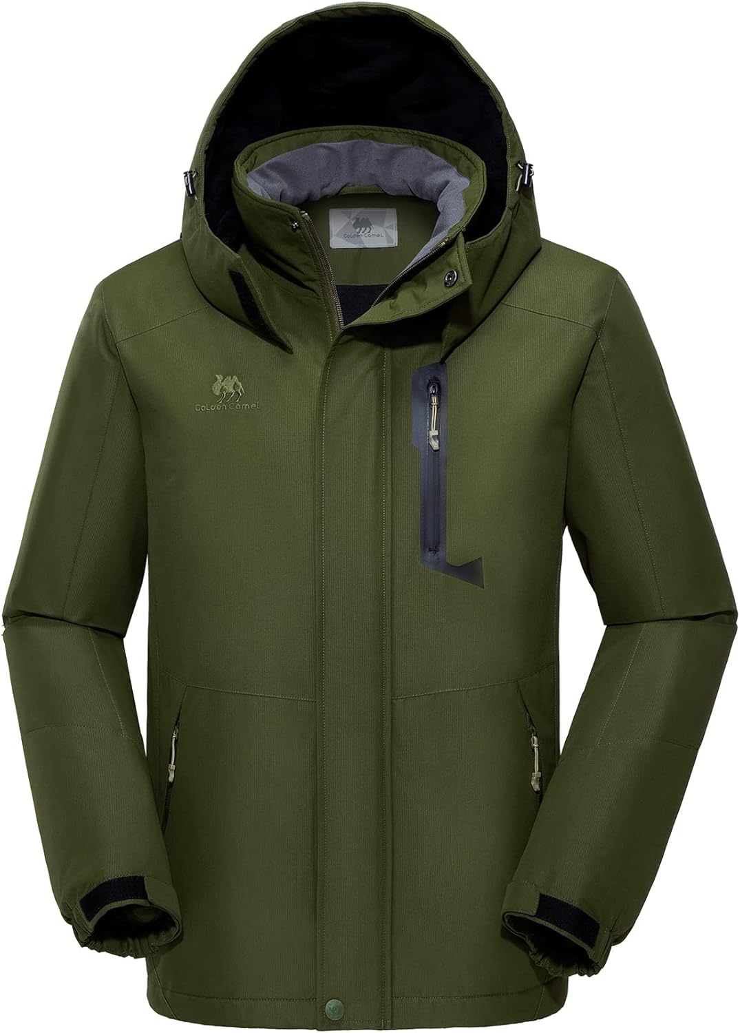 GOLDEN CAMEL Men's Winter Jacket Windproof Ski Snow Jacket Waterproof Thicken Pa...