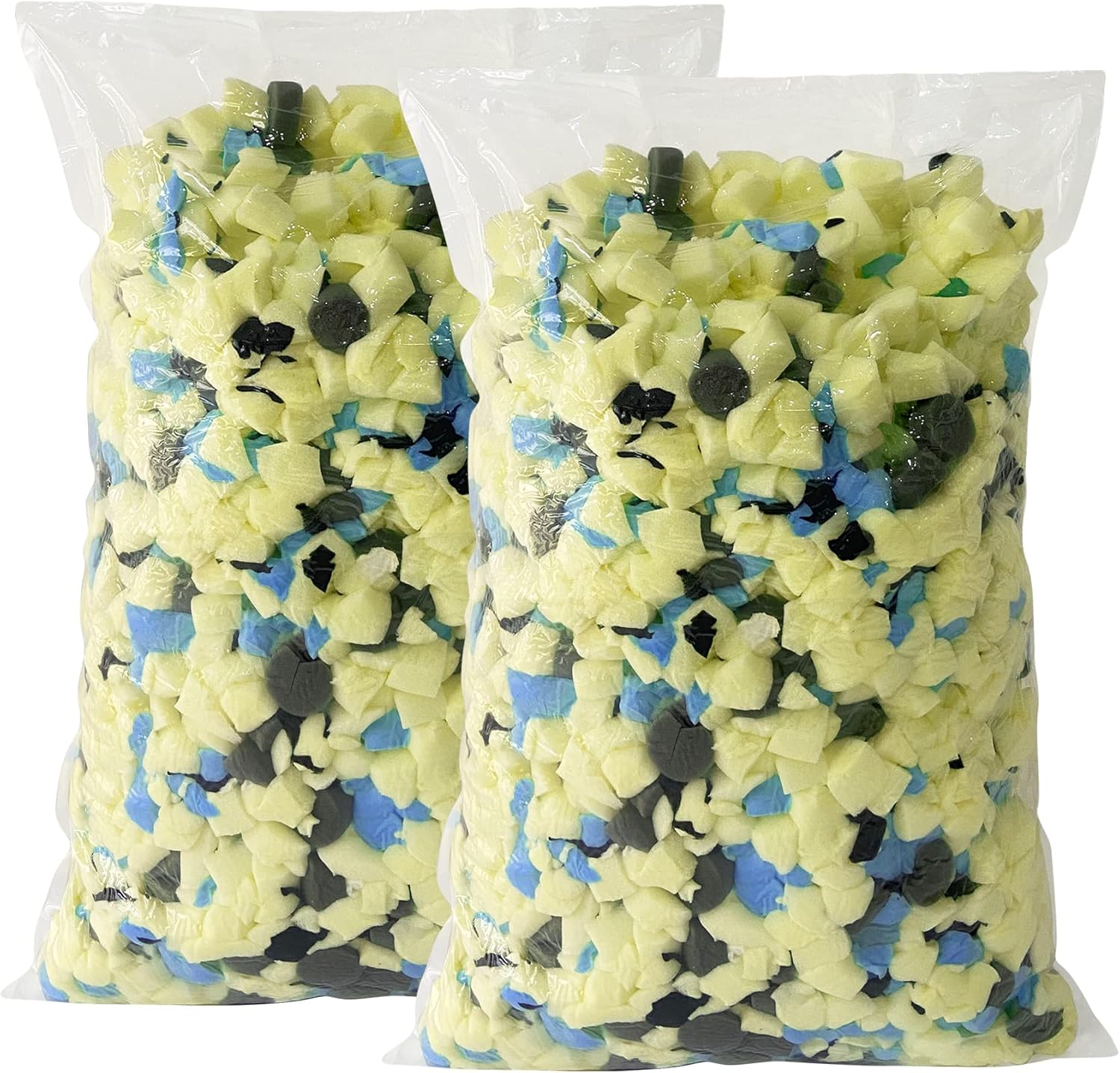 10lbs Shredded Memory Foam Filling for Bean Bag Chair, Premium Beanbag Stuffing...