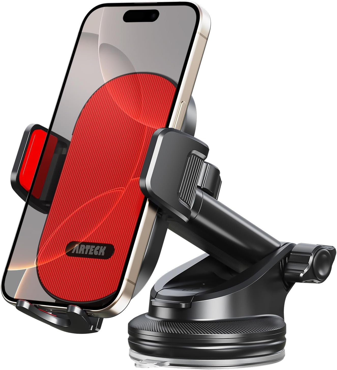 Arteck Car Mount, Universal Mobile Phone Car Mount Holder 360° Rotation for Auto...