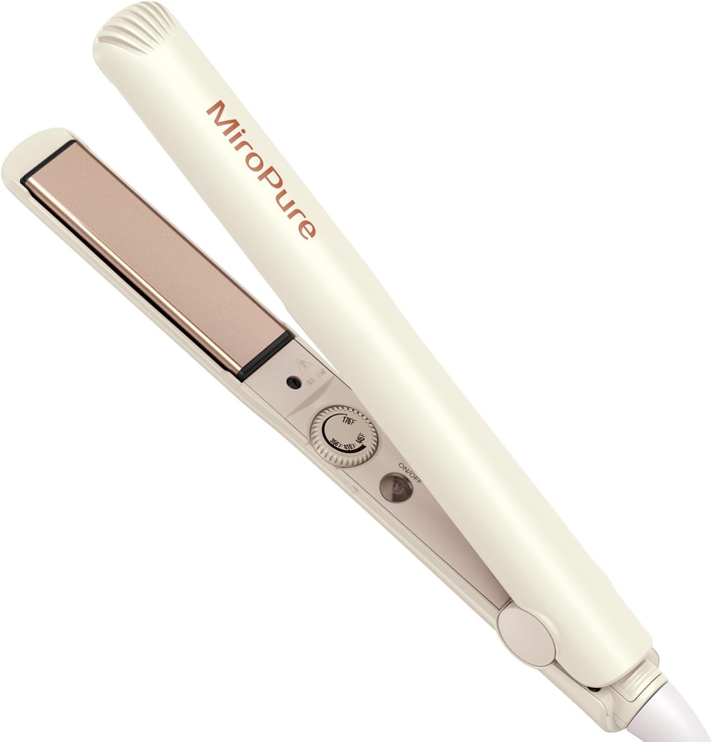 MiroPure 1 Inch Flat Iron, Hair Straightener with 30S Fast Heating & 60min Auto...