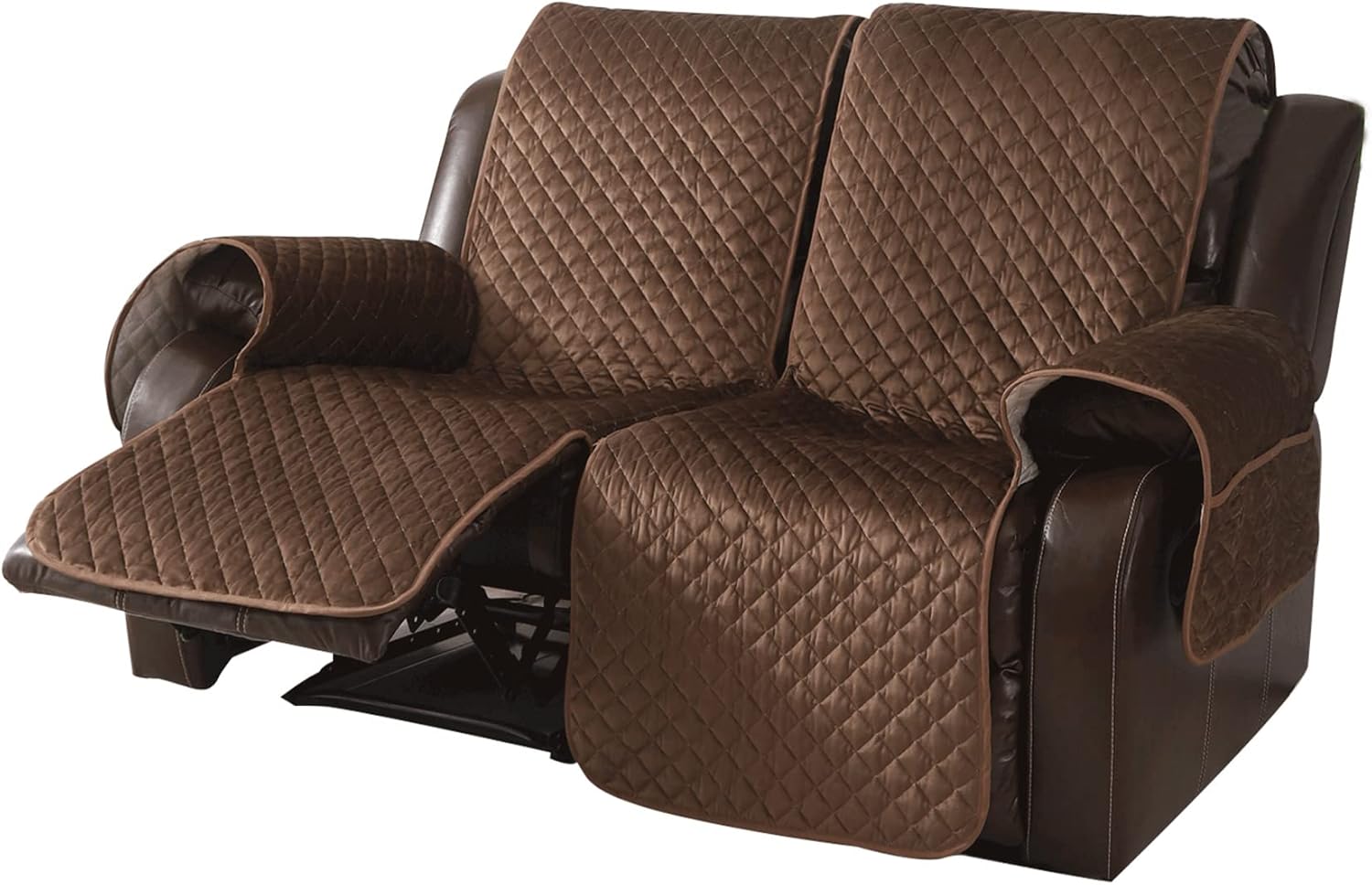 LUFEIJIASHI Non Slip Recliner Sofa Covers,Velvet Waterproof Recliner Couch Cover...