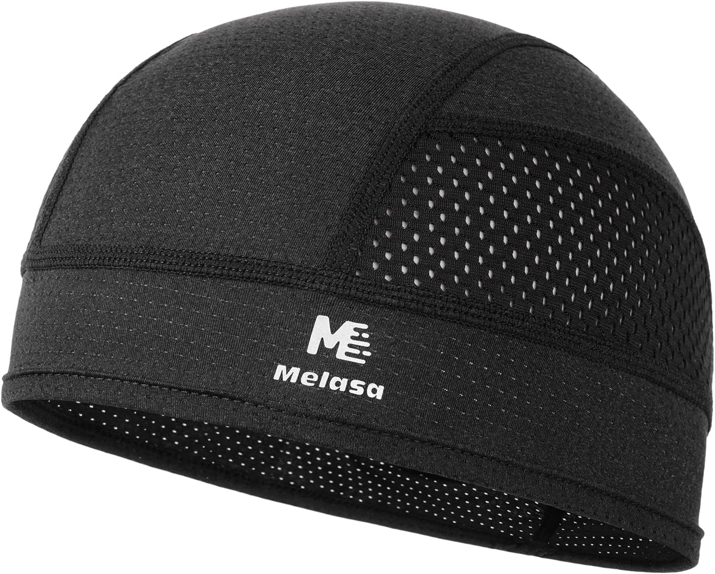 MELASA Cooling Skull Caps Helmet Liner, Lightweight Mesh Under Helmet Cycling Mo...