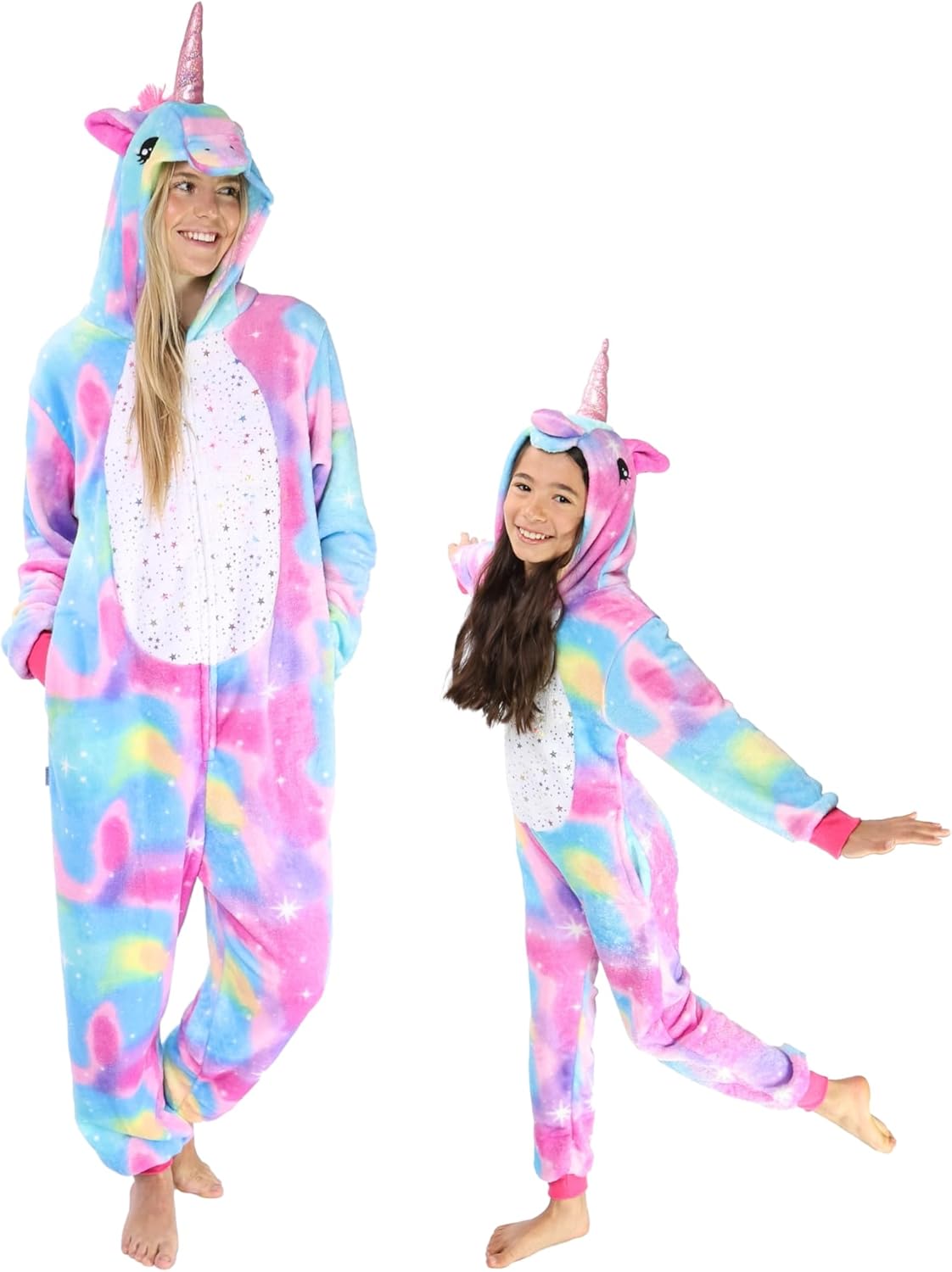 Funziez! Slim Fit Adult Onesie - Animal Halloween Costume - Plush Fruit One Piec...