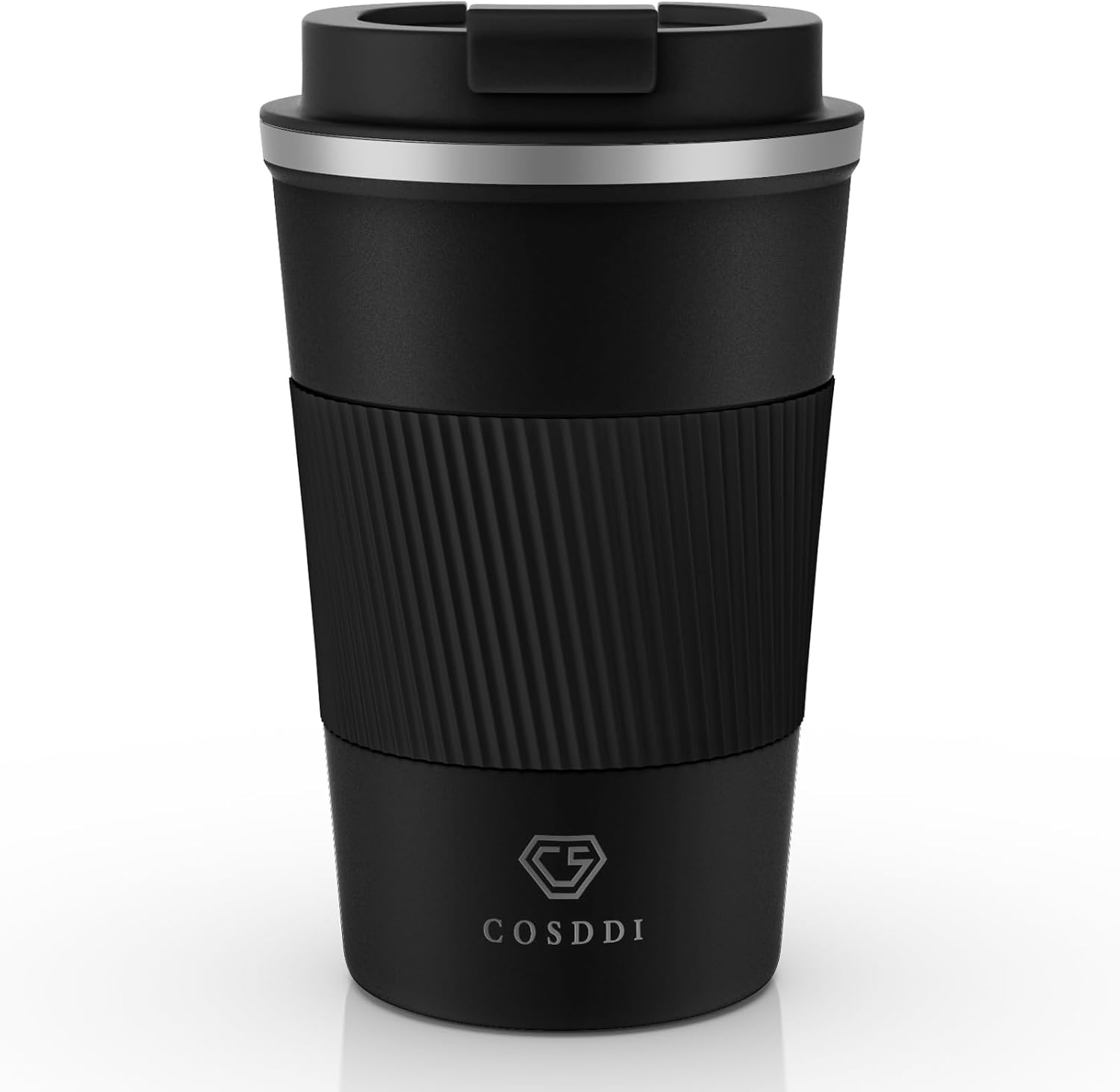 CS COSDDI Travel Mugs, Insulated Coffee Cup with Leakproof Lid - Reusable Coffee...