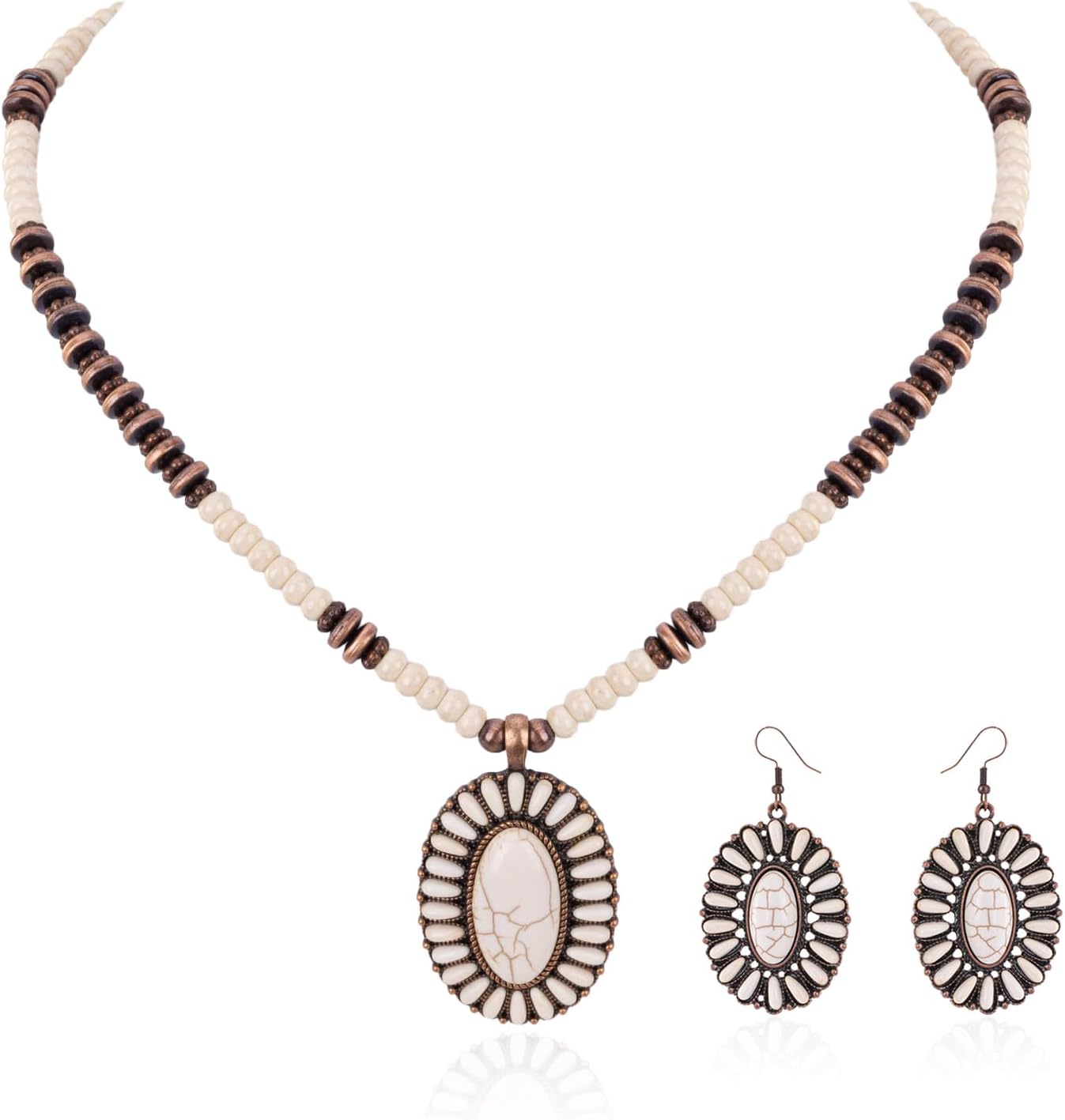 Rustic Couture's Western Jewelry Set for Women Cowgirl Vintage Western Necklace...