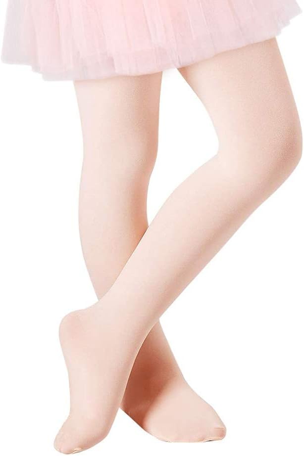 Smilore Girls Tights Microfiber Kids School Footed Soft Ballet Dance Pantyhose F...