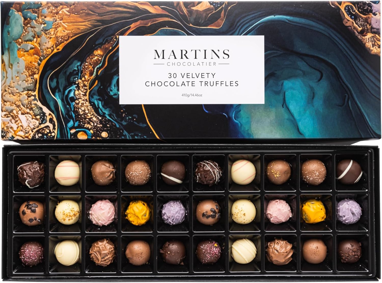 Martin’s Chocolatier Velvety Chocolate Truffle Collection | 30 Luxury Chocolates...
