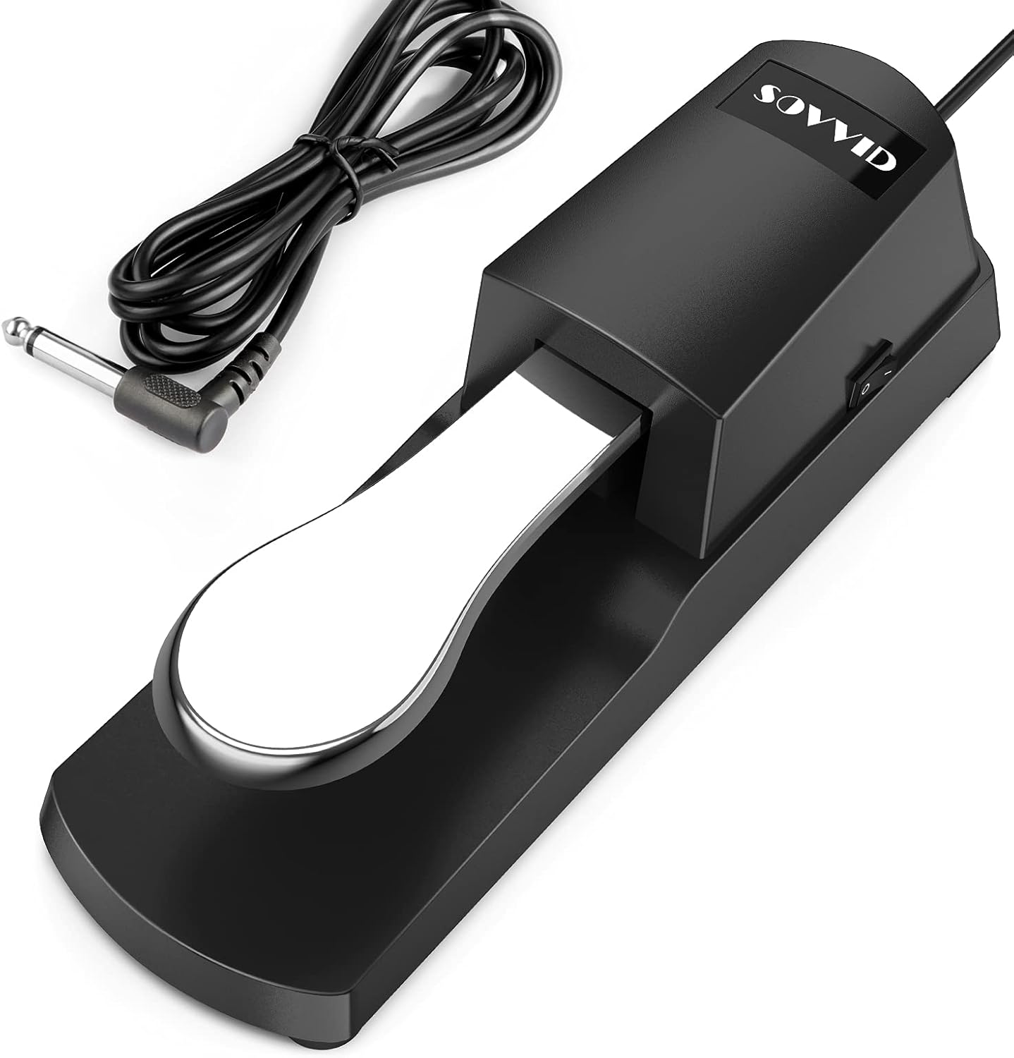 Sovvid Sustain Pedal for Keyboard, Piano Foot Pedal Keyboard Pedal with Polarity...