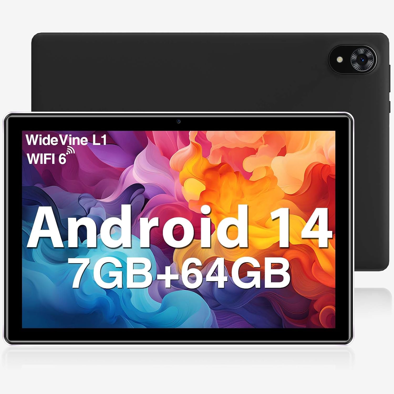 DOOGEE U9 2024 Newest Android 14 10" Tablet 7GB RAM+64GB ROM 1TB TF, Bluetooth 5...