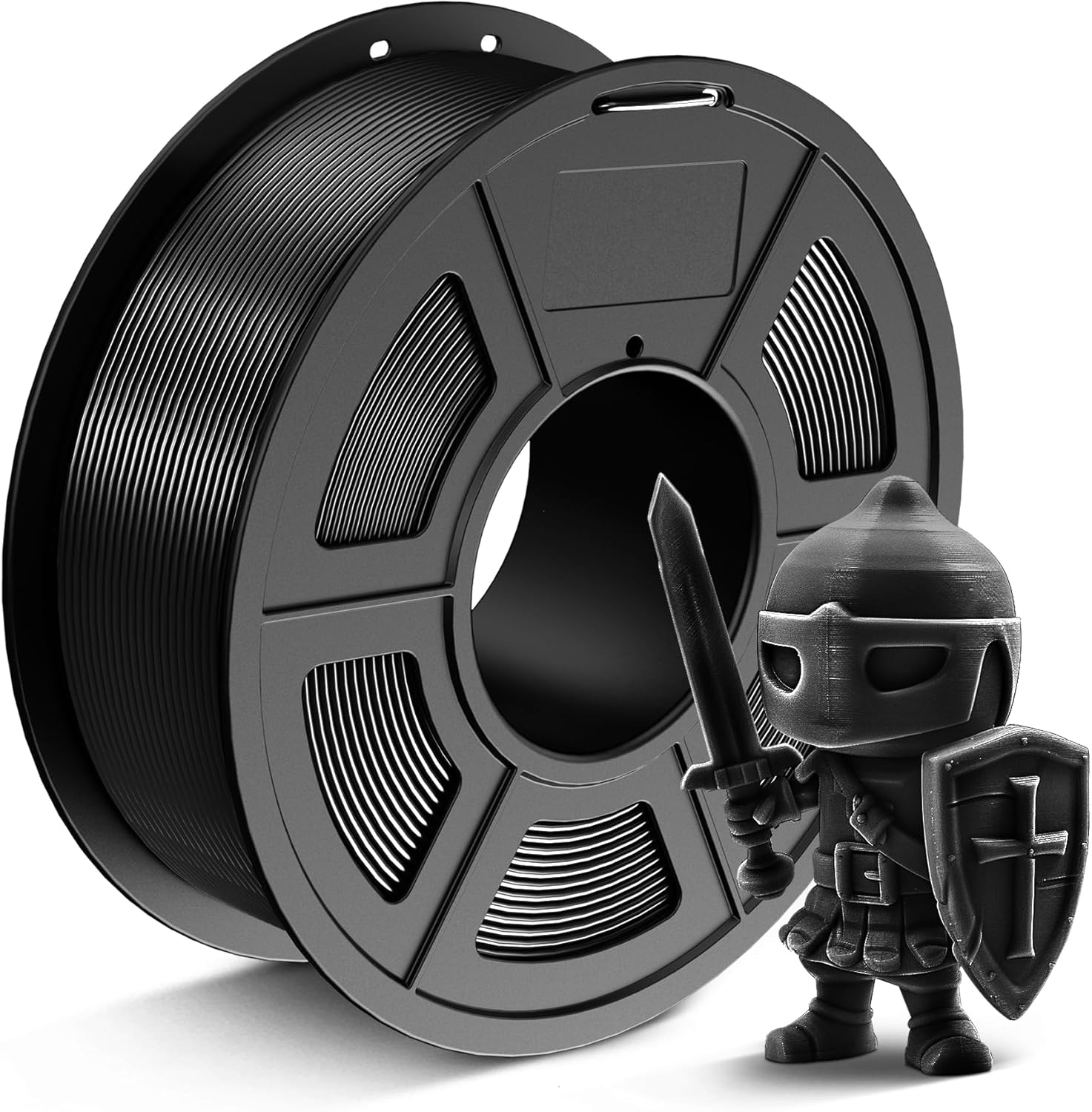 JAYO PLA+ Filament 1.75mm, PLA Plus 3D Printer Filament 1.1KG, Neatly Wound Fila...