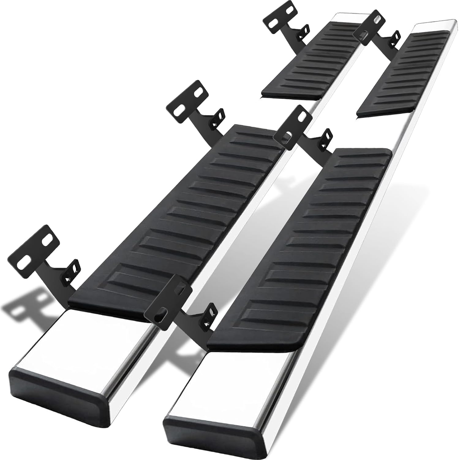 COMNOVA 6 Inches Running Boards Compatible with 2009-2018 Dodge Ram 1500 Crew Ca...