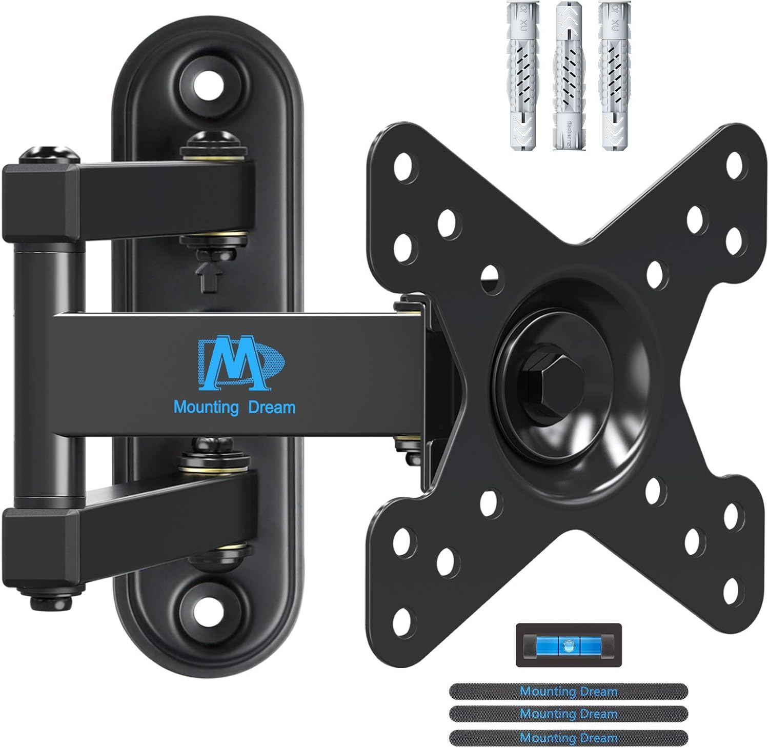 Mounting Dream TV Wall Bracket Mount for Most 10-26 inch TVs and Monitors with V...