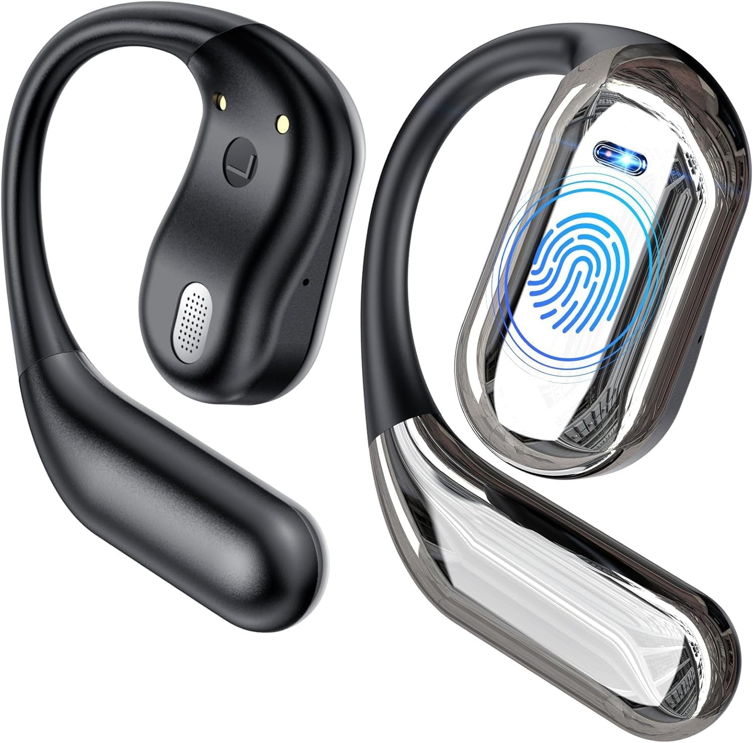 Ultra Open Ear Earbuds - Bone Conduction Headphones Wireless Bluetooth, Waterpro...