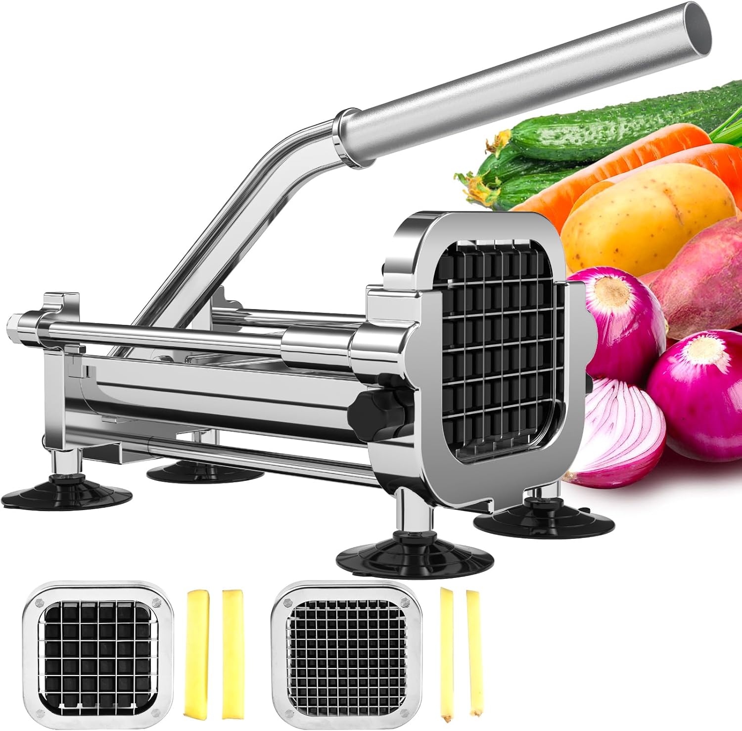 Befano Potato Cutter, Stainless Steel French Fry S...