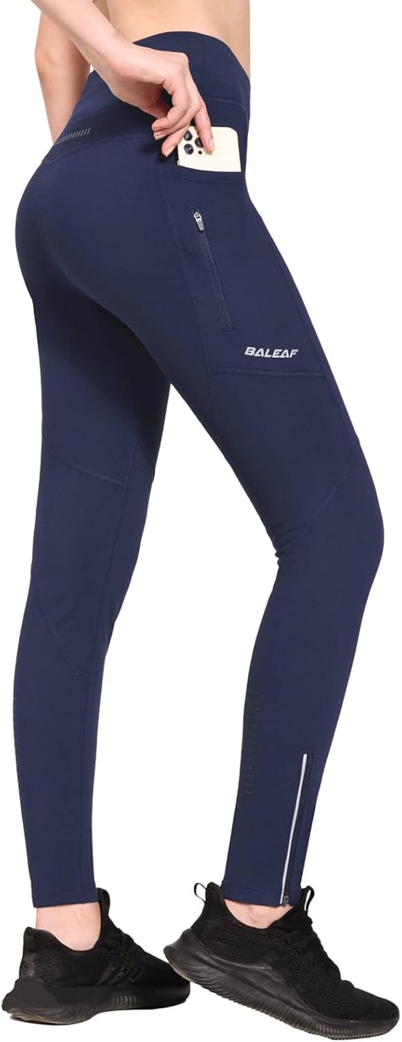 BALEAF Women's Fleece Lined Leggings Cycling Waterproof Trousers Thermal Winter...