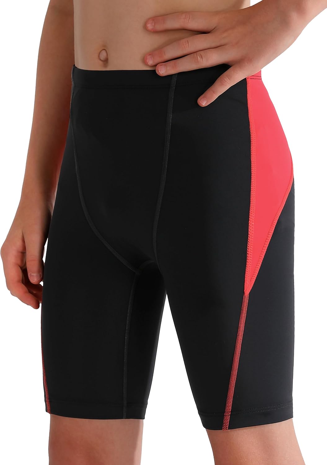 Boys Swim Jammers - Youth Competitive Swim Racing Team Swimming Shorts Swimsuit...