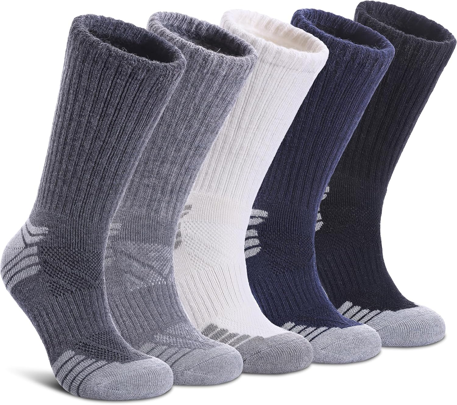 Merino Wool Hiking Socks for Women Men Thermal Winter Warm Boot Socks Athletic W...
