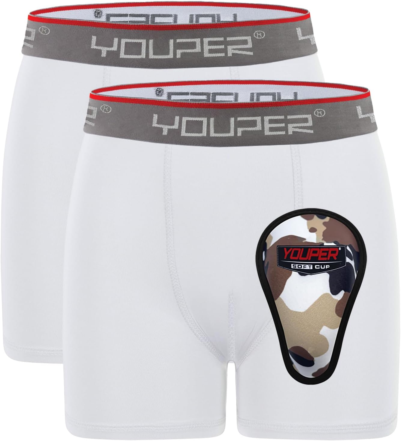 Youper Youth Brief w/Soft Athletic Cup, Boys Under...