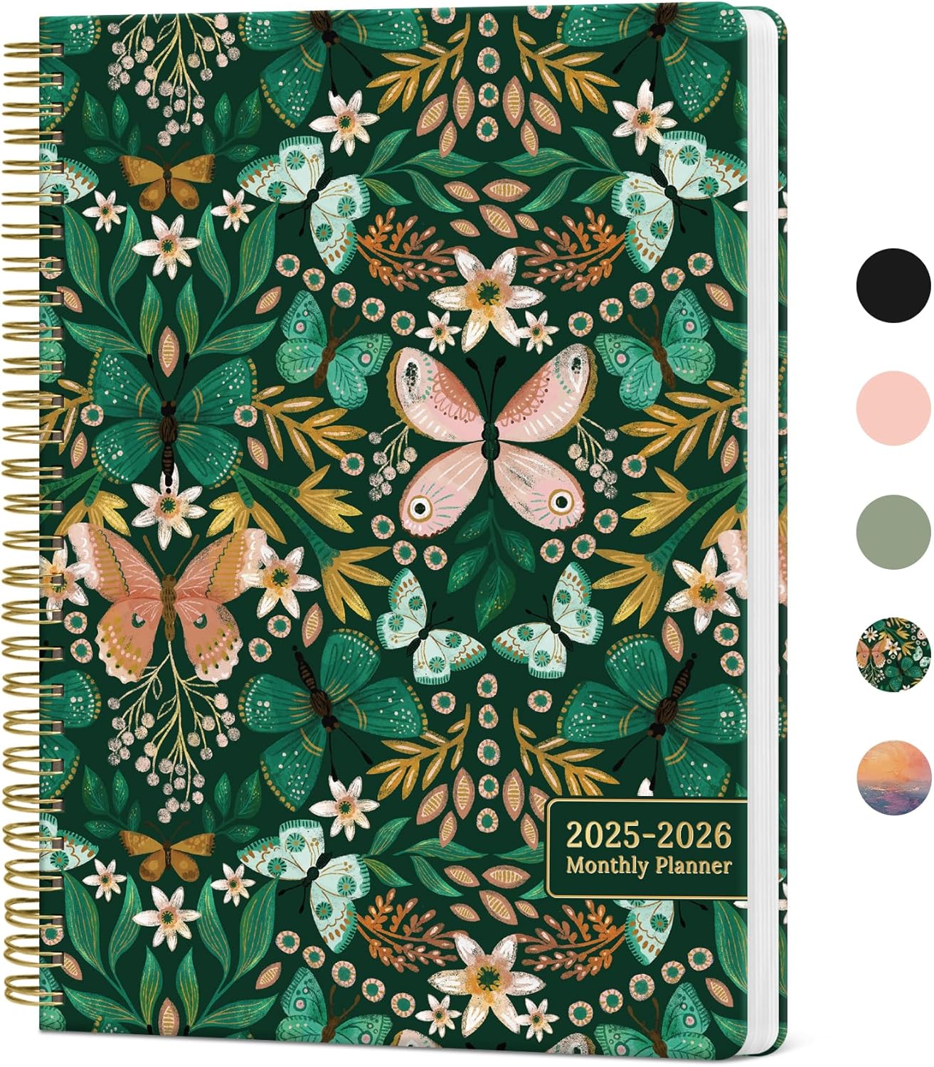 Monthly Planner 2025-2026, 18 Months Planner Calendar 2025-2026, January 2025 -...