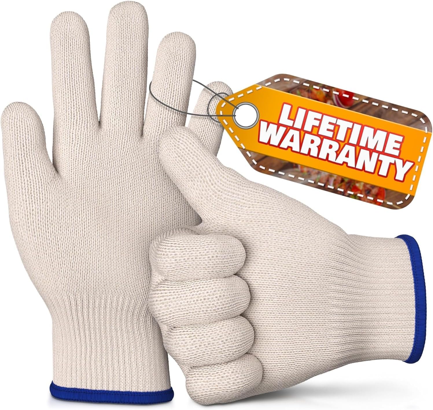 Heat Resistant Gloves for Grilling & Baking - Comf...