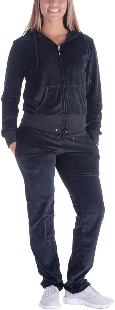 Gary Com 2 PCS Outfits Women's Fleece Sherpa Lined Sweatsuits Long Sleeve Hoodie...