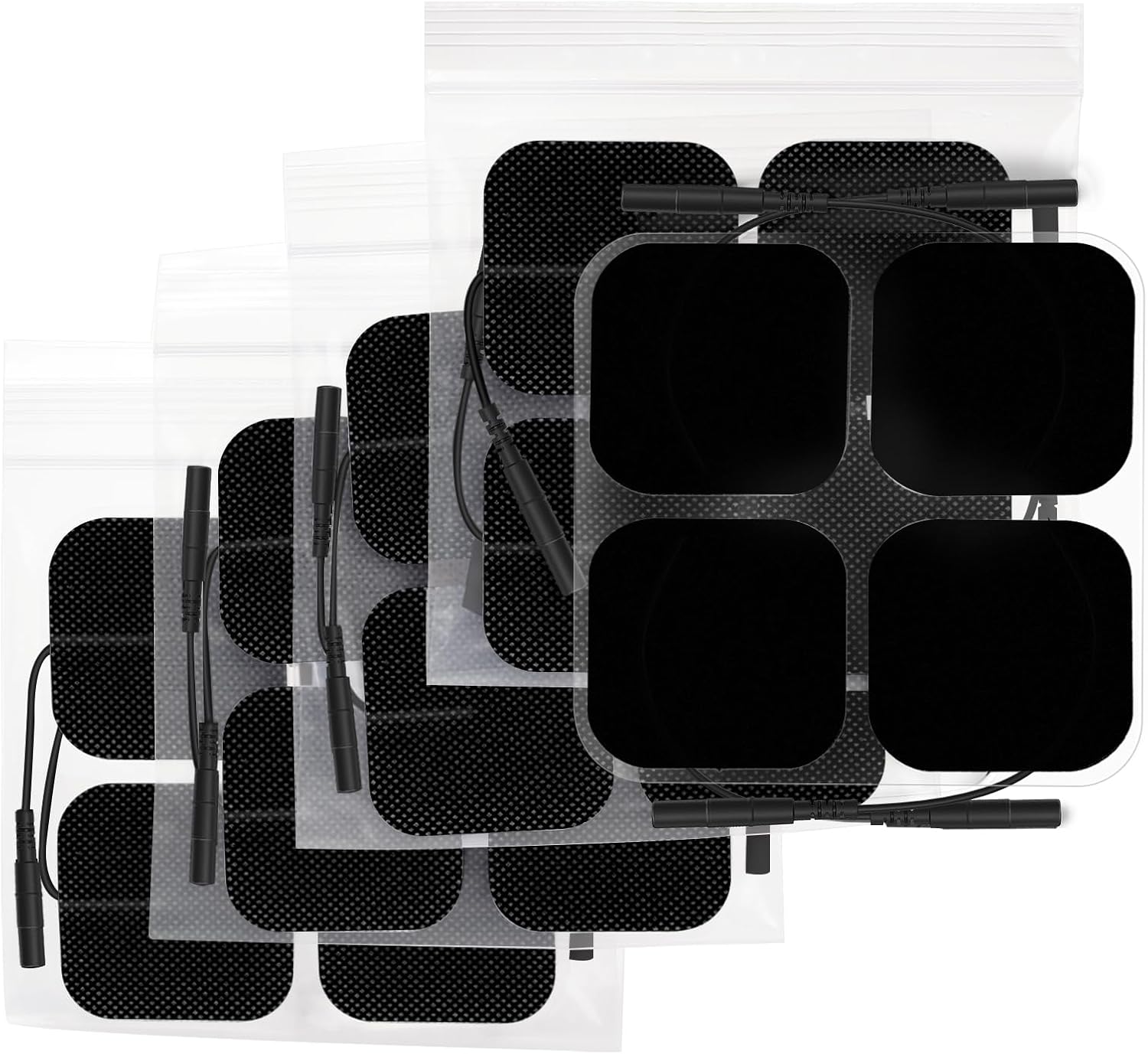 AUVON TENS Unit Pads Electrode Patches with Upgraded Self-Stick Performance and...