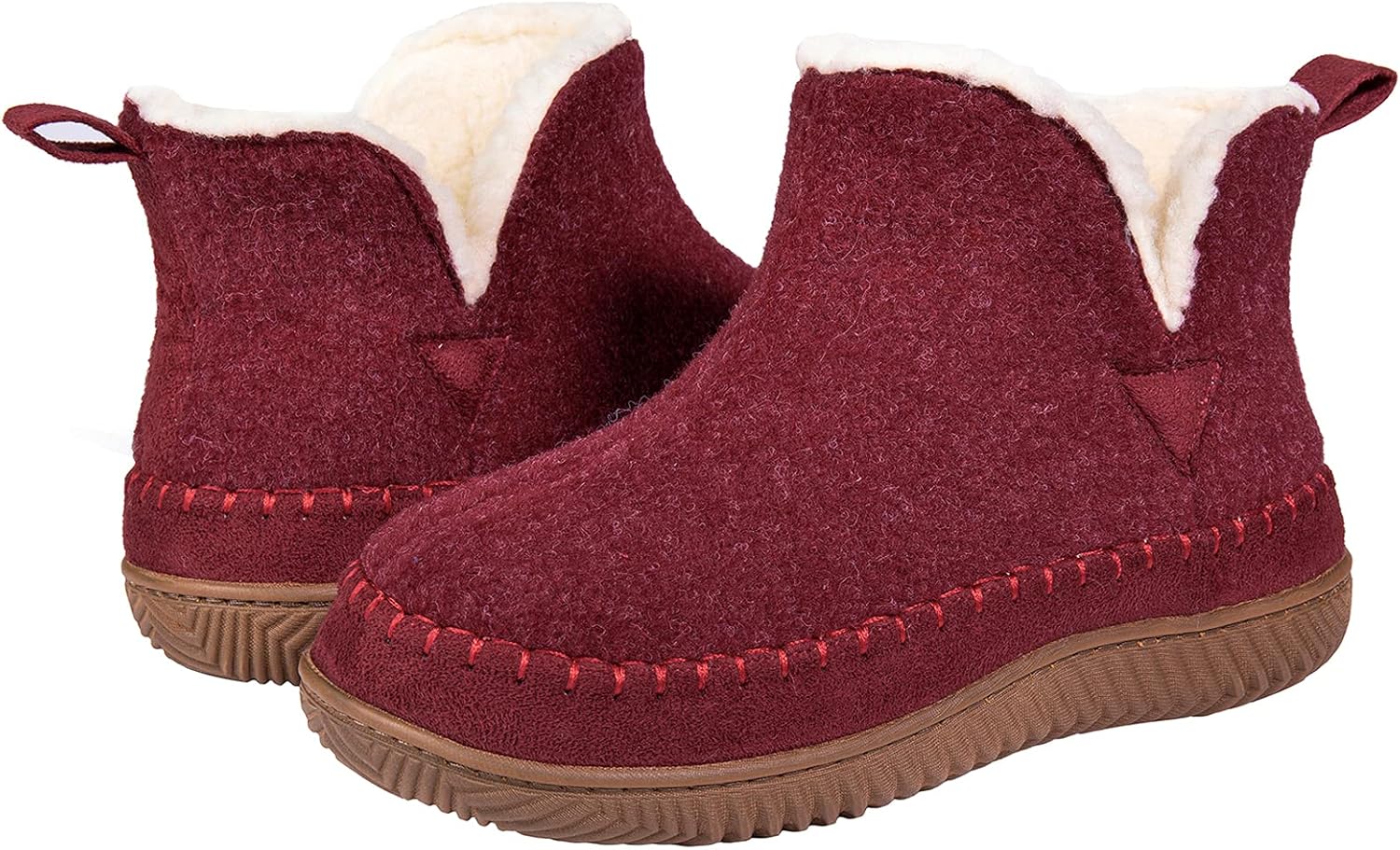 Zizor Women's Moccasin Bootie Slippers with Cosy Memory Foam, Ladies' Toasty Sli...