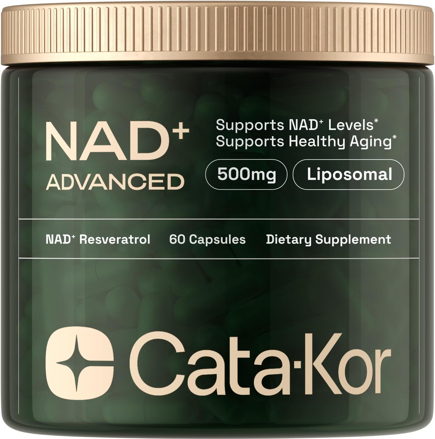 NMN Supplement Alternative - Liposomal NAD w/Resveratrol - High Purity NAD Suppl...