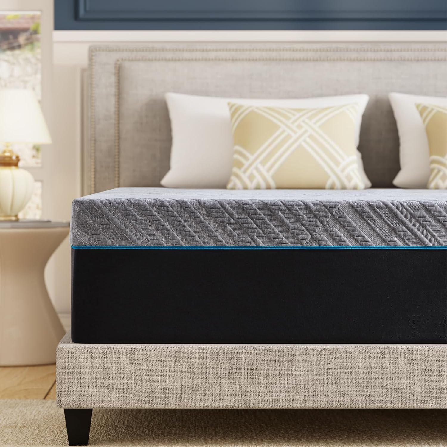 Queen Size Mattress,14-Inch Queen Foam Mattress in Box,Edges Support for Sleep S...
