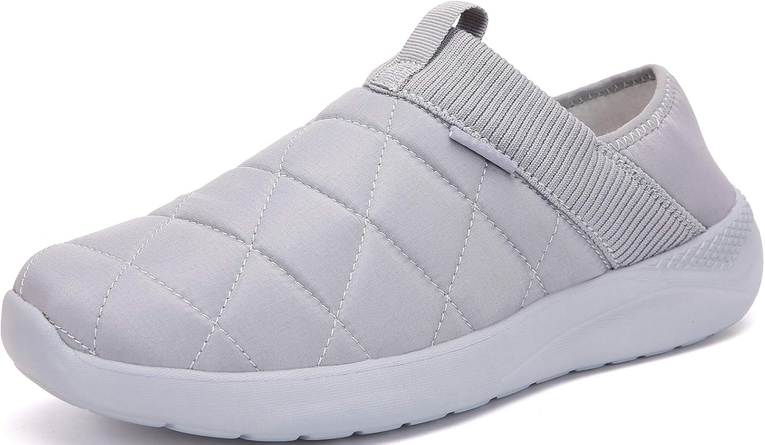 KUBUA Slippers for Men and Womens Indoor House Shoes Plush Slip on Outdoor Garde...