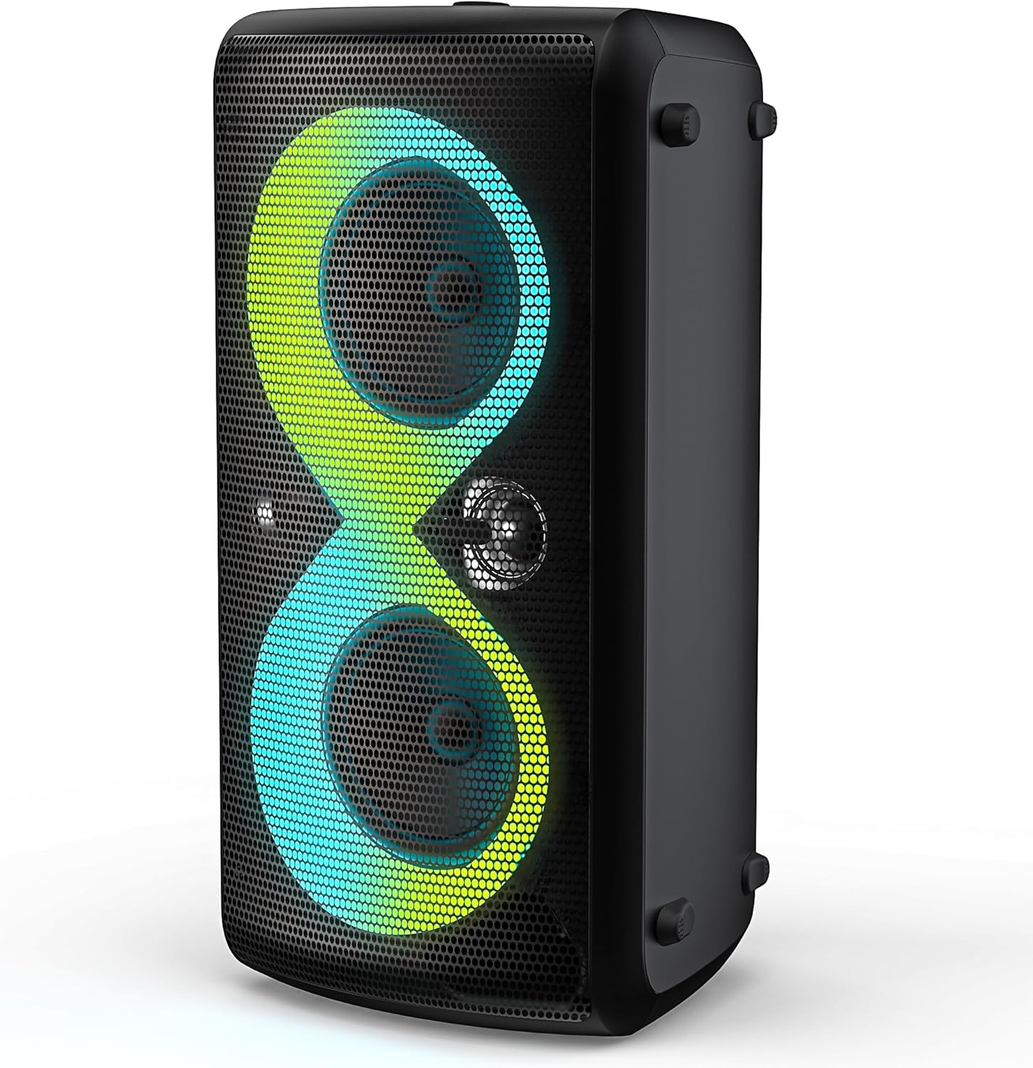 Monster Cycle Plus Bluetooth Speaker, 380W High Power Portable Party Speaker wit...