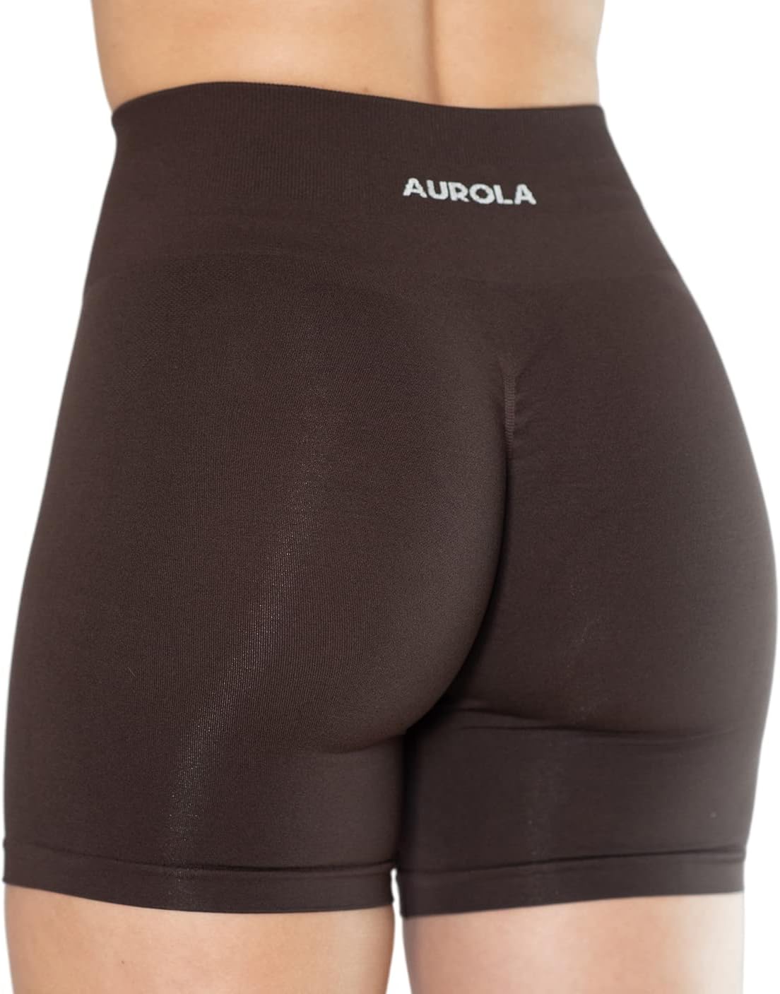 AUROLA Intensify Workout Shorts for Women Seamless Scrunch Short Gym Yoga Runnin...