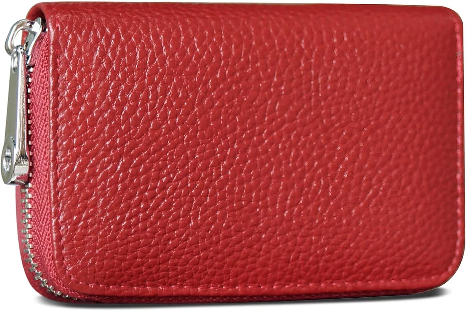 GADIEMKENSD Credit Bank Card Holder RFID Blocking Genuine Leather Mini Credit Ca...