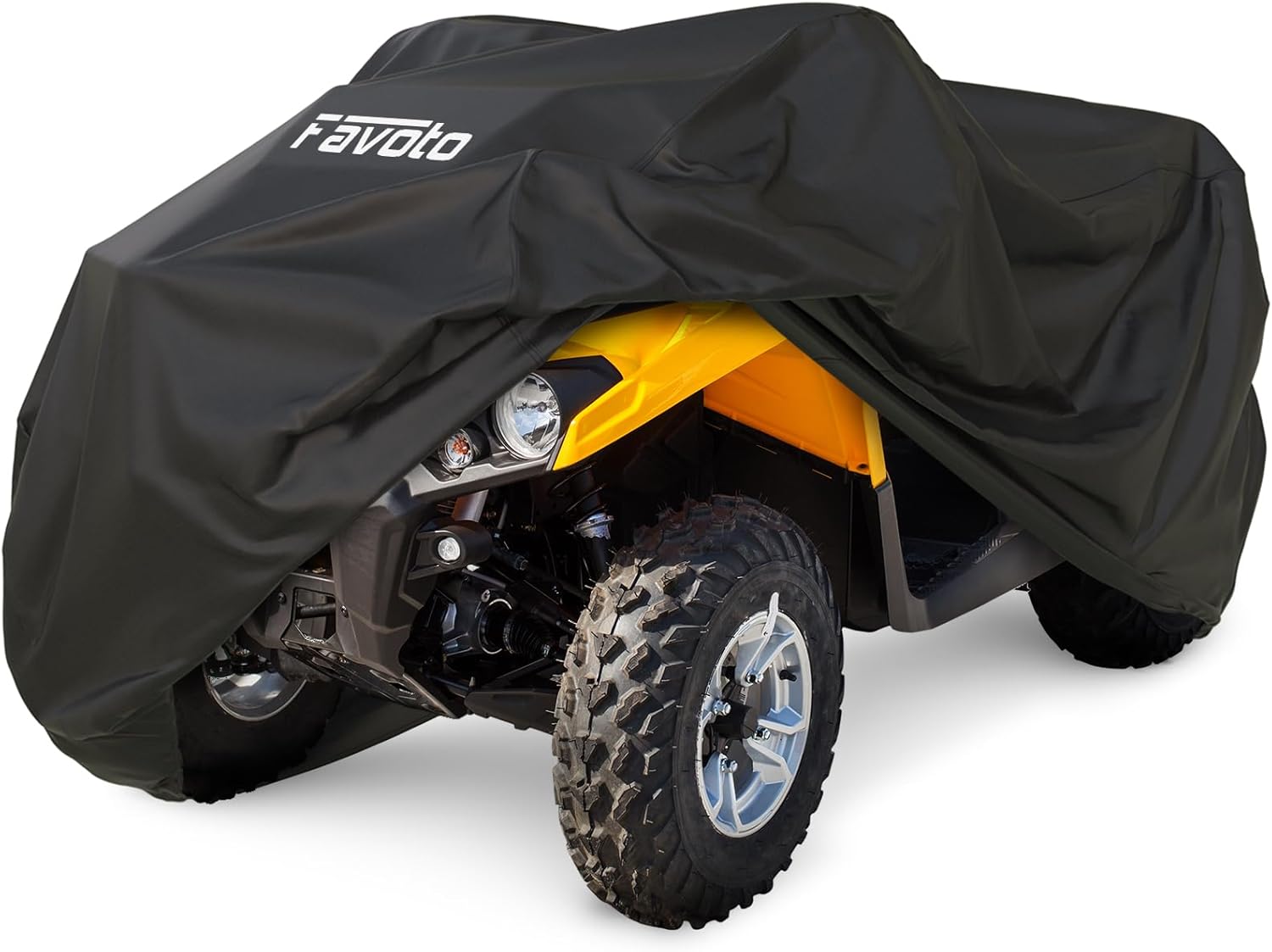 Favoto ATV Cover Waterproof Outdoor - Heavy Duty 4 Wheeler Cover Quad Cover All...