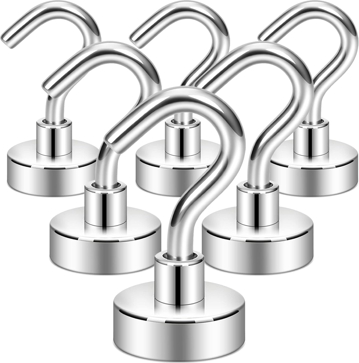 Neosmuk Magnetic Hooks, Cruise Ship Essentials, 30lb+ Heavy Duty Magnetic Hooks...