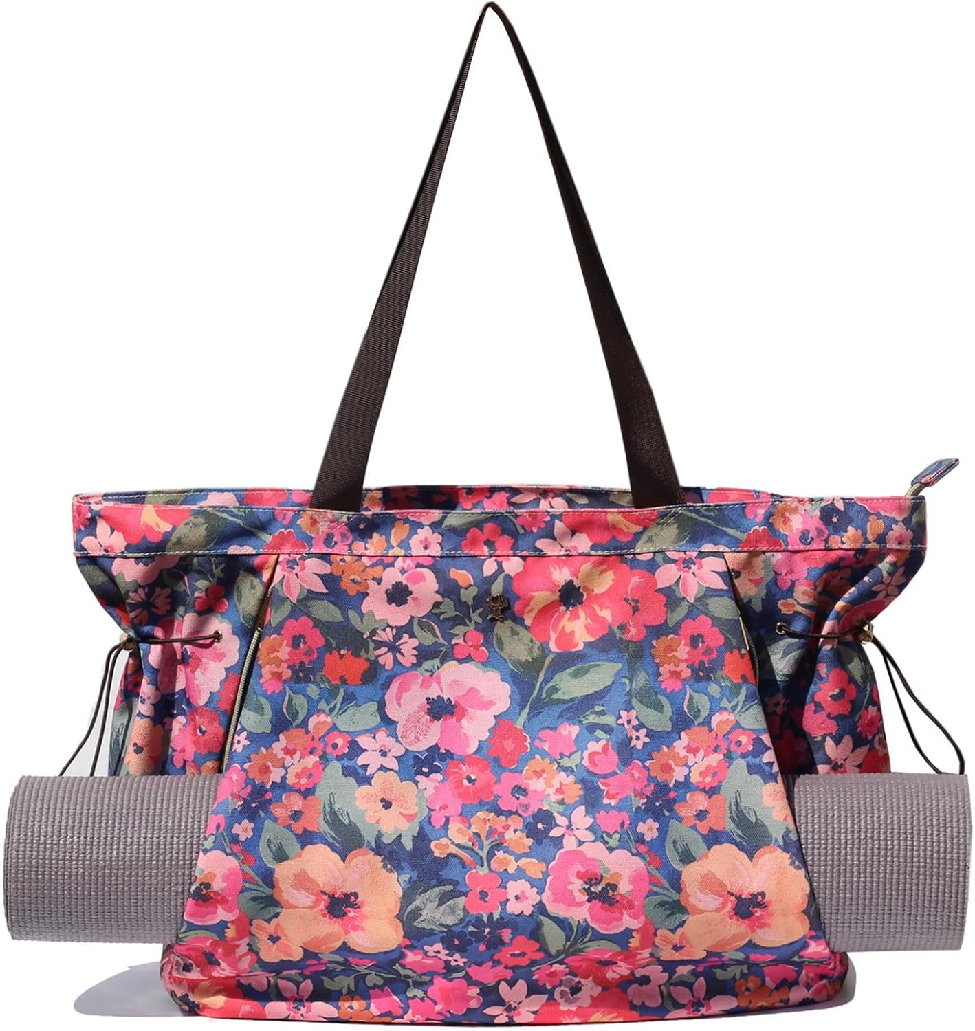 ESVAN Yoga Tote Bag for Women Shoulder Bags Drawstring for Office Workout Travel...