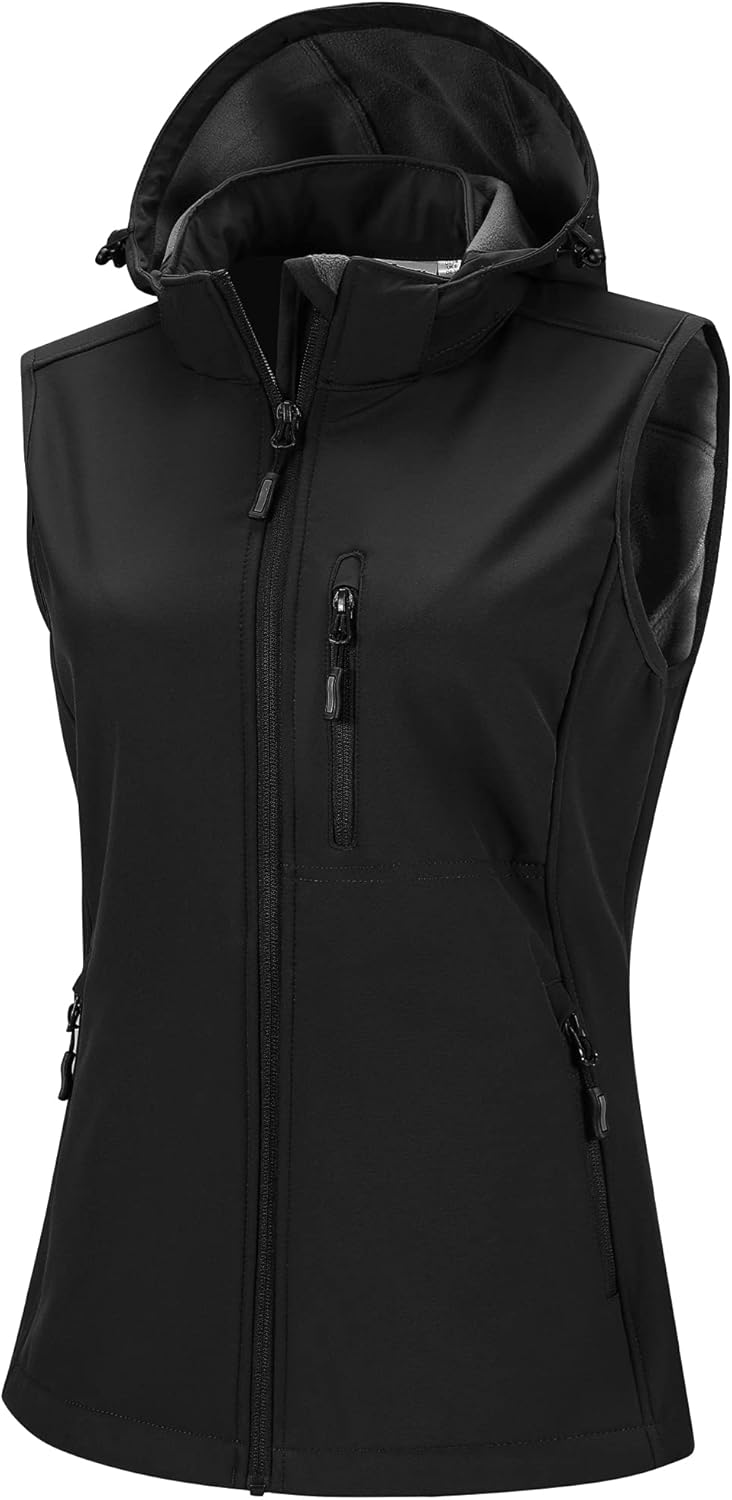 33,000ft Women's Lightweight Softshell Gilets with...