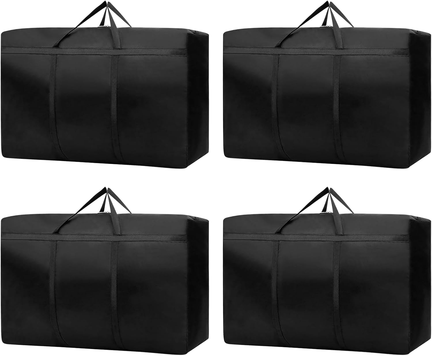 4 Pack 200L Moving Boxes Large Strong, Large Storage Bags for Clothes,Under Bed...