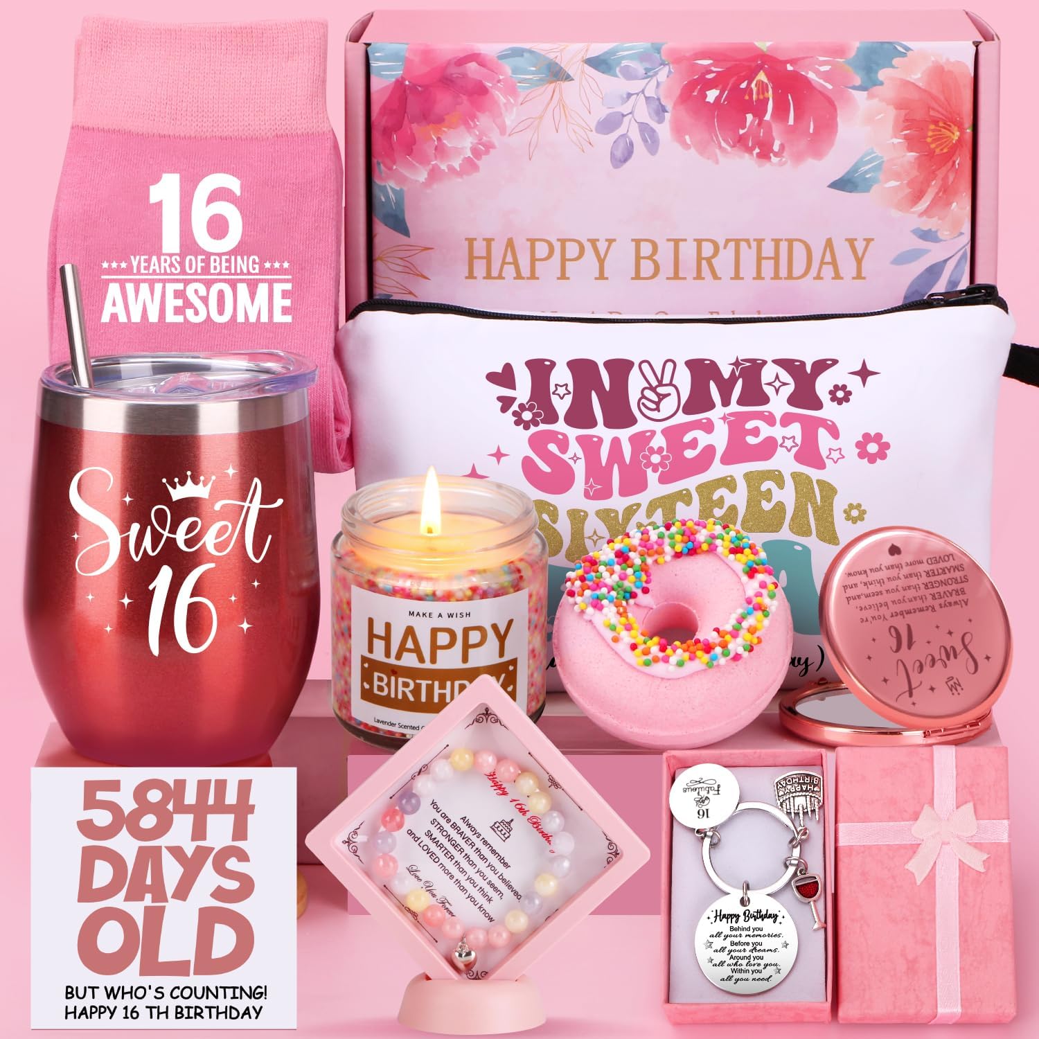 16th Birthday Gifts Girls, Sweet 16 Gifts For Girls, 16 Year Old Gifts For Girls...