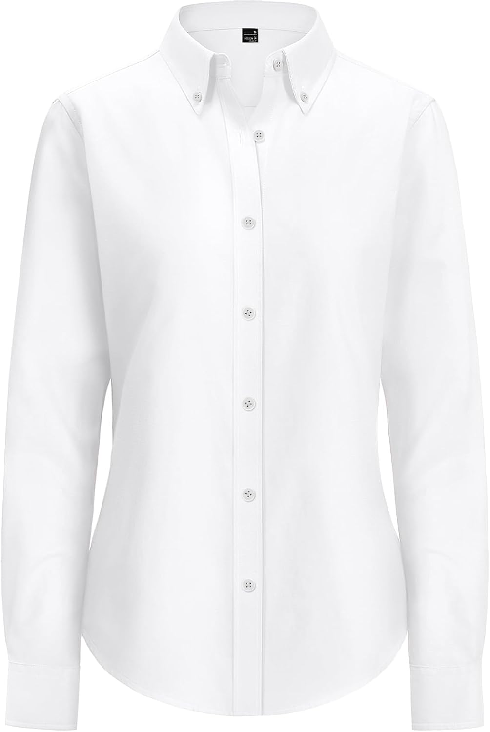siliteelon Fitted Button Down Shirts for Women Oxford Shirt Cotton Dress Shirts...