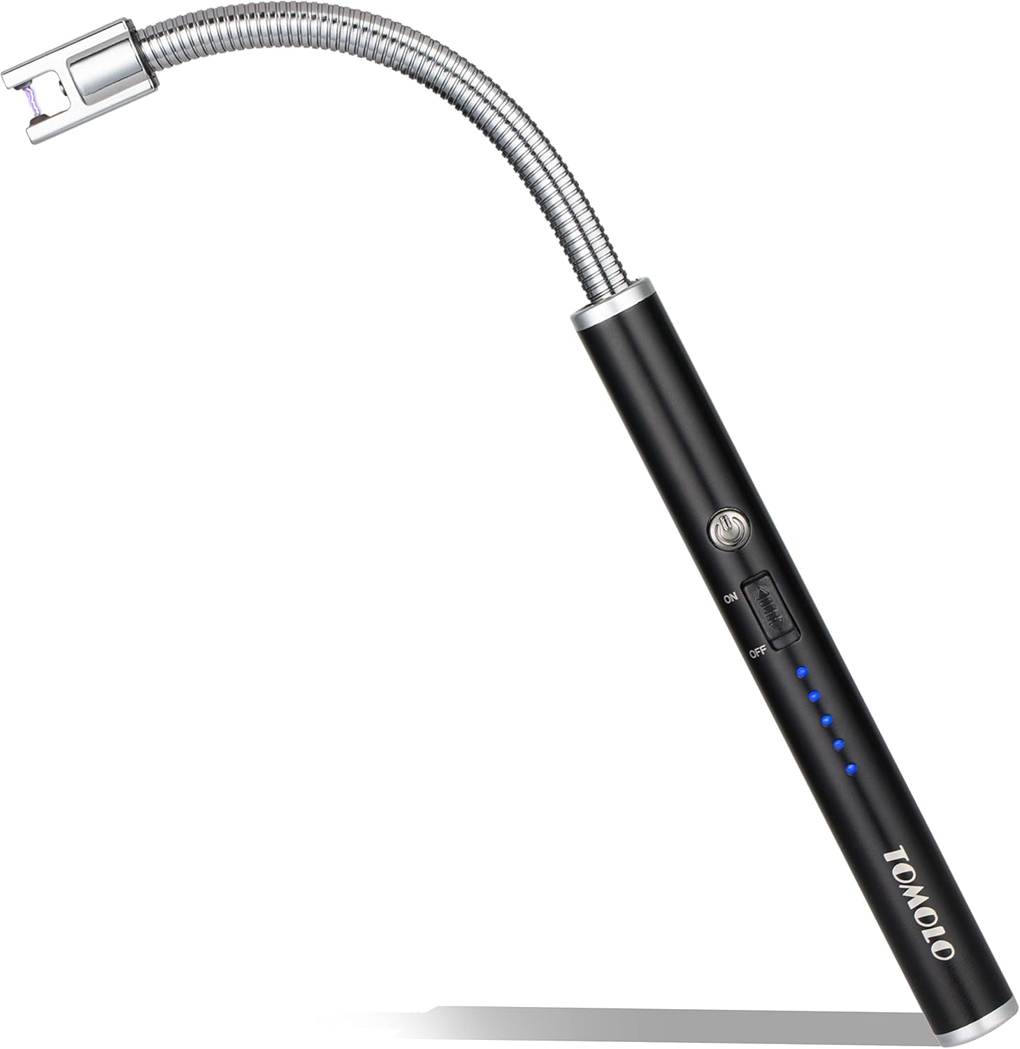 Electric Candle Lighter, Plasma Rechargeable, Flexible Neck, Safety Switch for G...