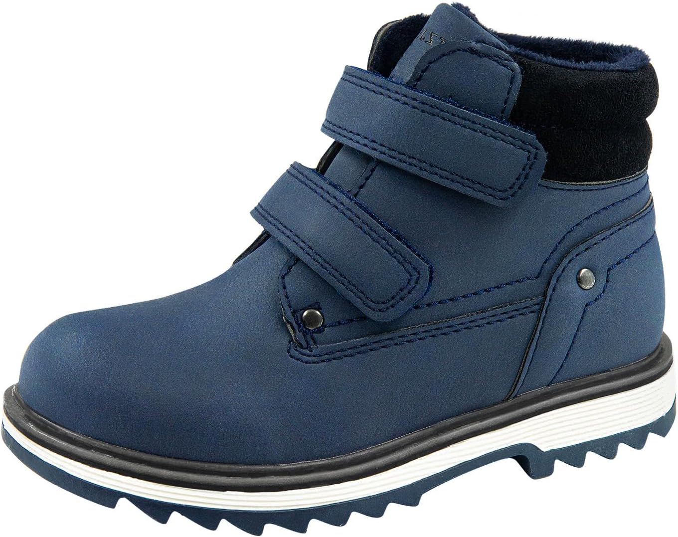 TZJS Kids' Hiking Work Boots for Boys Girls, Waterproof Outdoor Ankle Boots with...