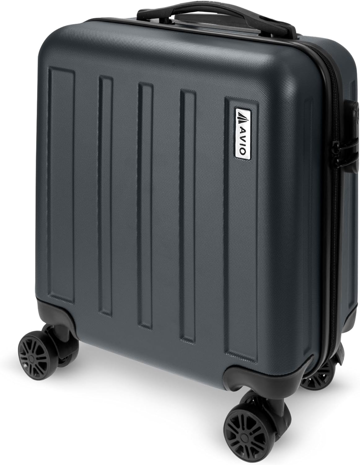 AVIO Jett Cabin Suitcase 45x36x20cm - Lightweight Double-Wheel Luggage Bag w/Com...