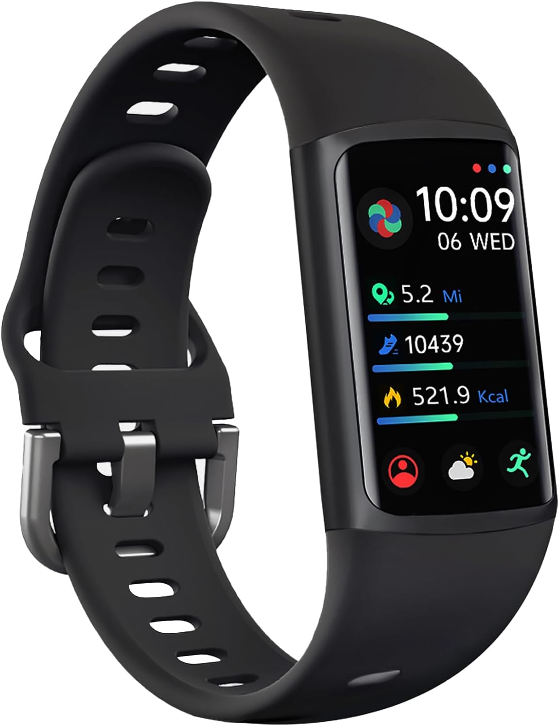 FITVII FINO 2 Slim Fitness Tracker, Smart Watch with Blood Oxygen, Sleep Monitor...
