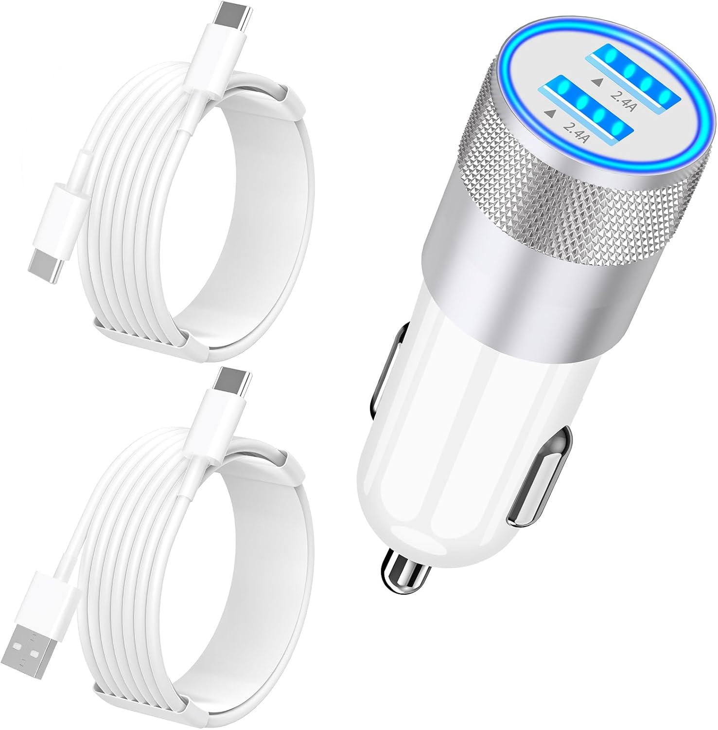 [Apple MFi Certified] iPhone 16 Fast Car Charger, Braveridge 4.8A Dual USB Car C...