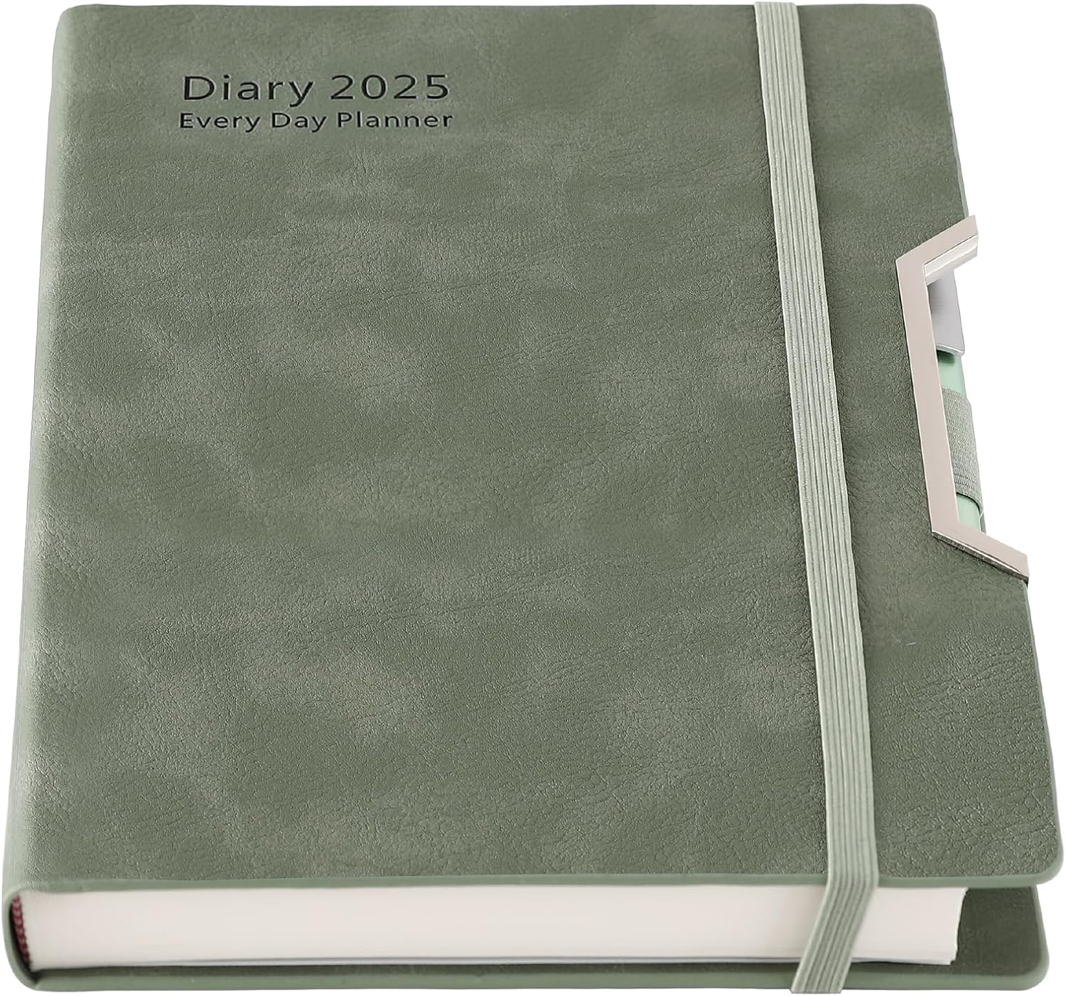 Academic Diary 2025,Diary 2025 Day Per Page, Hardcover Organized from Jan 2025 t...