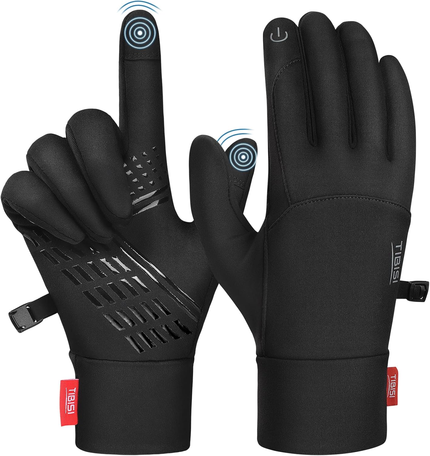TANSTC Mens Gloves Winter Thermal Gloves for Men Women Anti Slip Touch Screen Gl...