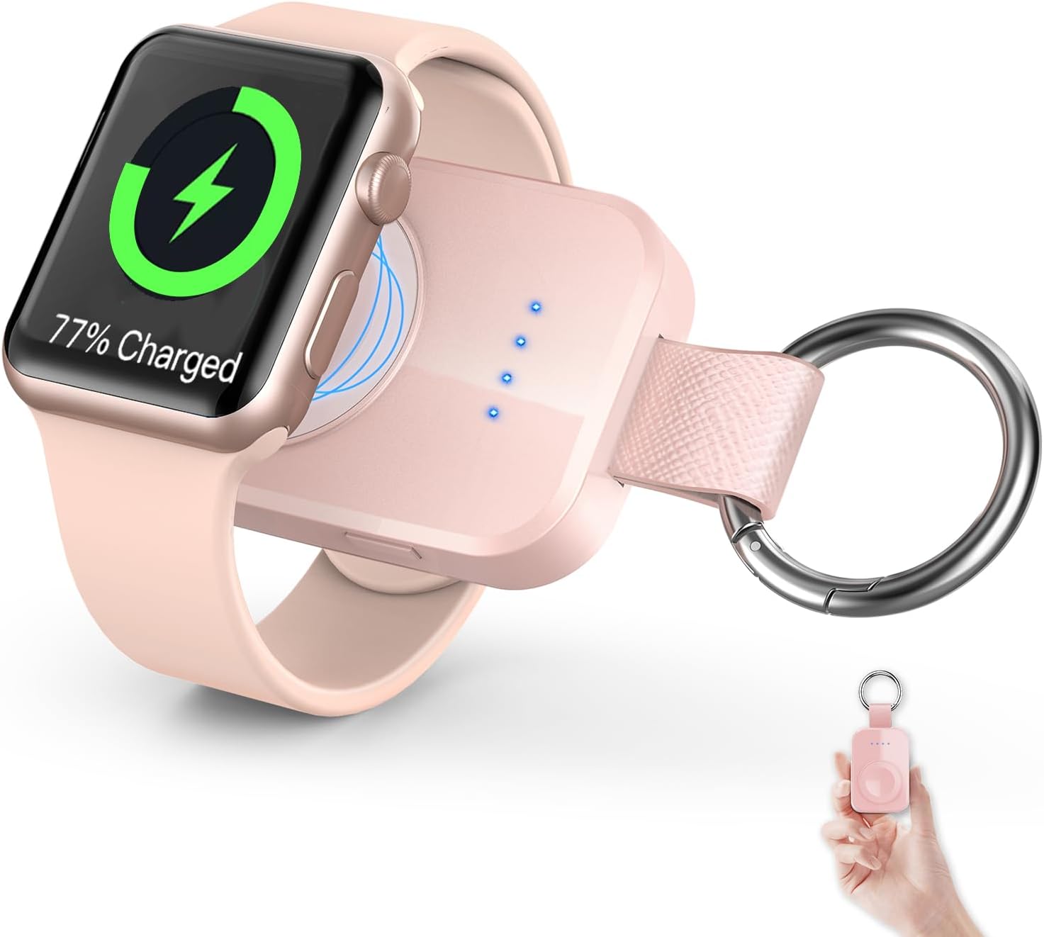 i.VALUX Portable Wireless Charger Compatible with Apple Watch Series 10,9,8,7,6,...
