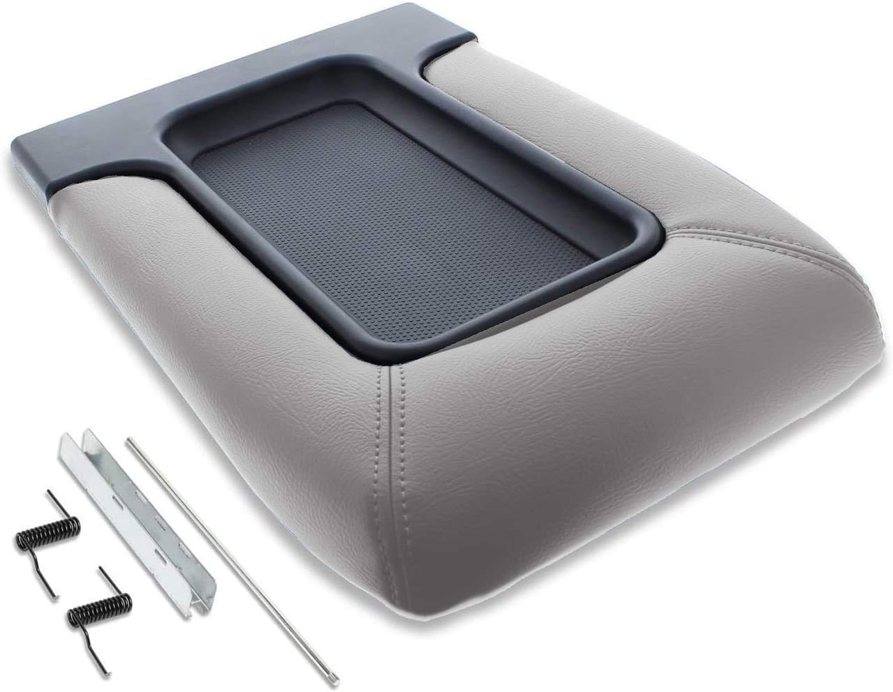 EcoAuto Center Console Lid Replacement Kit for 99-07 Silverado, Avalanche, Subur...